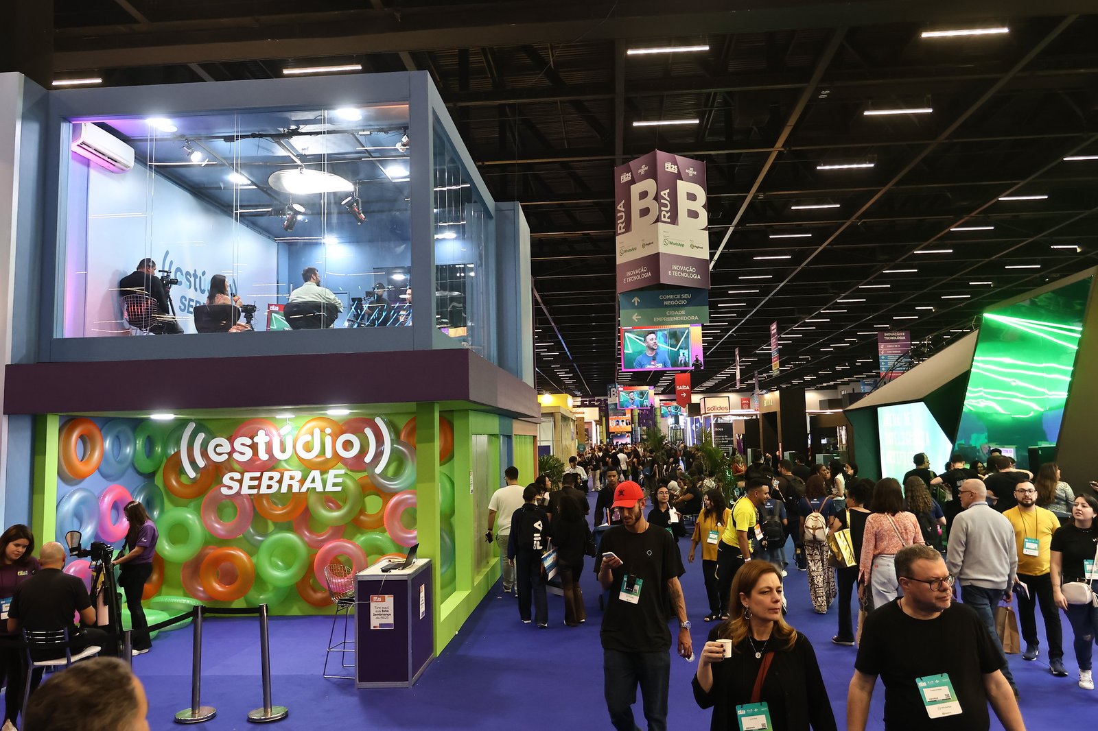 A Feira do Empreendedor do Sebrae reúne milhares de pessoas e negócios a cada edição. (Divulgação/Sebrae)