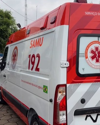 O governo federal mandou a primeira ambulância do SAMU para a cidade; entenda a diferença